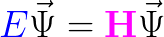 Matrix equation for the TISE