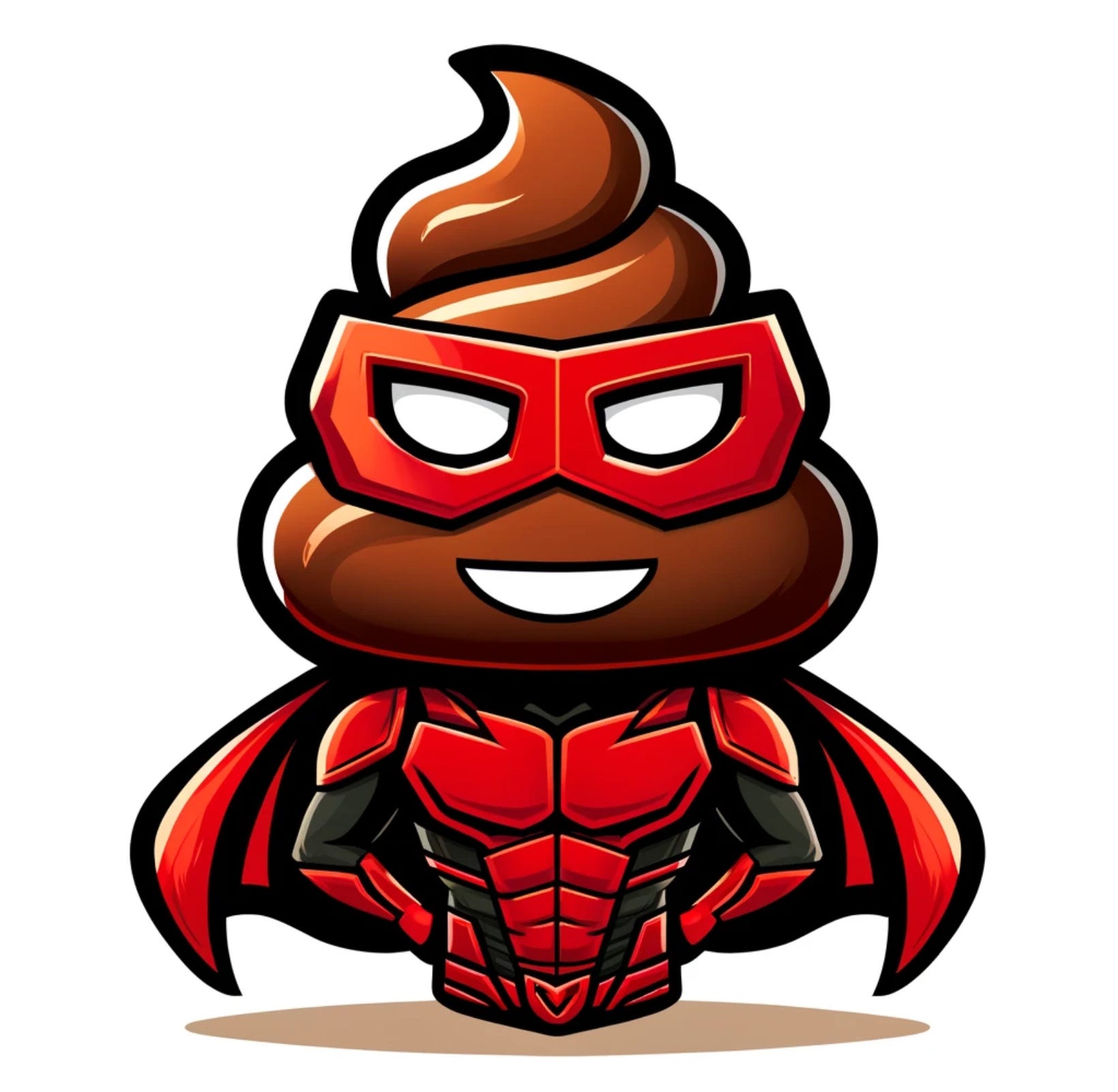 Poop #110. DeadPoop to the rescue! With wit and plungers, he clogs the crime in Flushville.