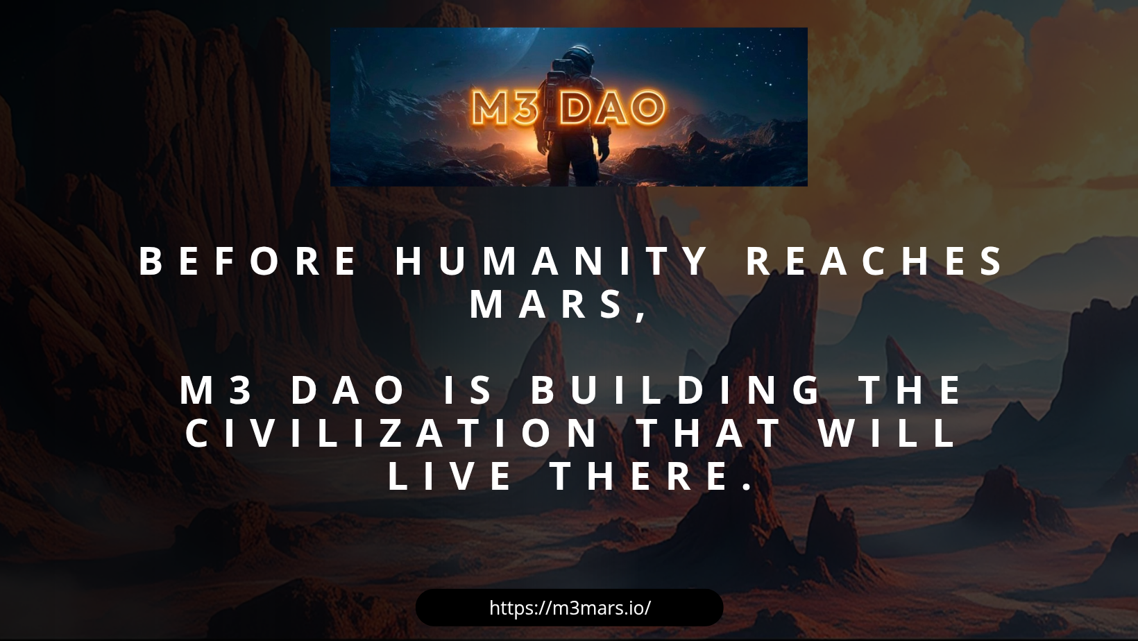Before Mars: How M3 DAO Is Building Humanity’s First Digital Civilization.
