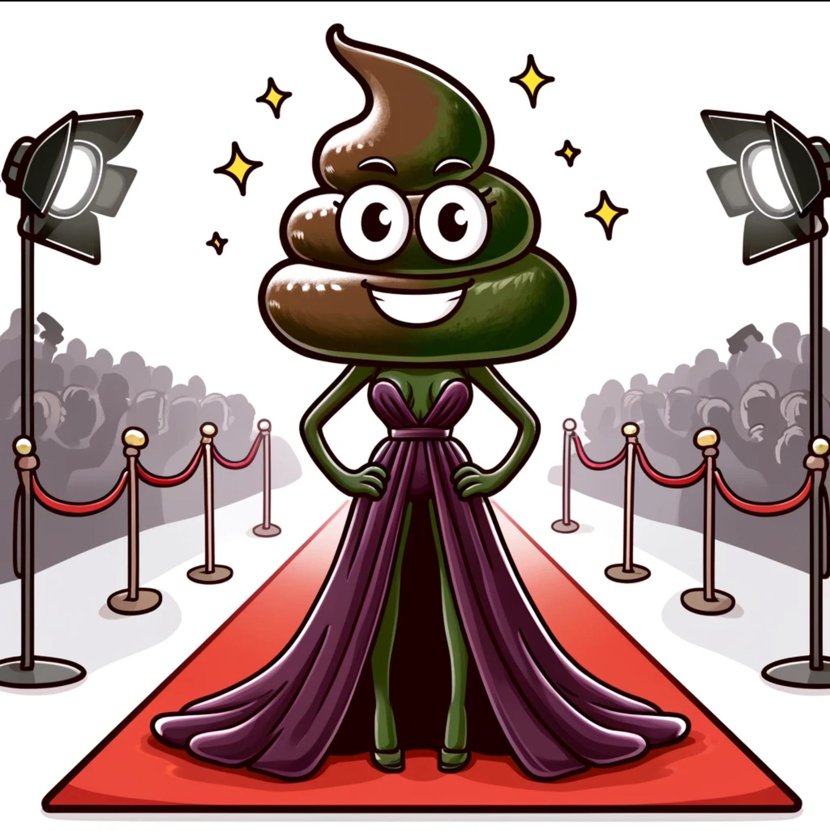 Poop #124. Glamour Glop Zendy turns the Met Gala into Met Smella with her aromatic aura!