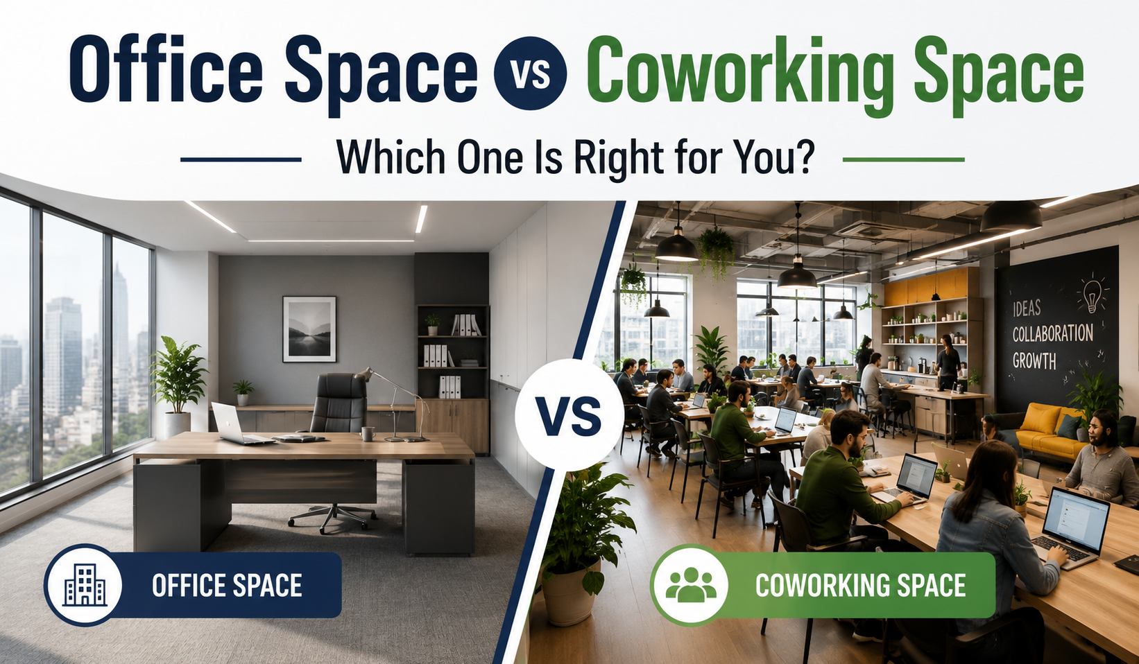 Office Space vs Coworking Space: Which One Is Right for You-
