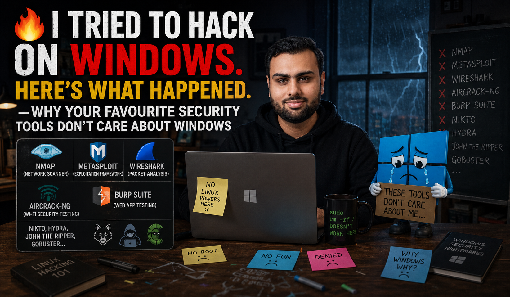 “I Tried to Hack on Windows.