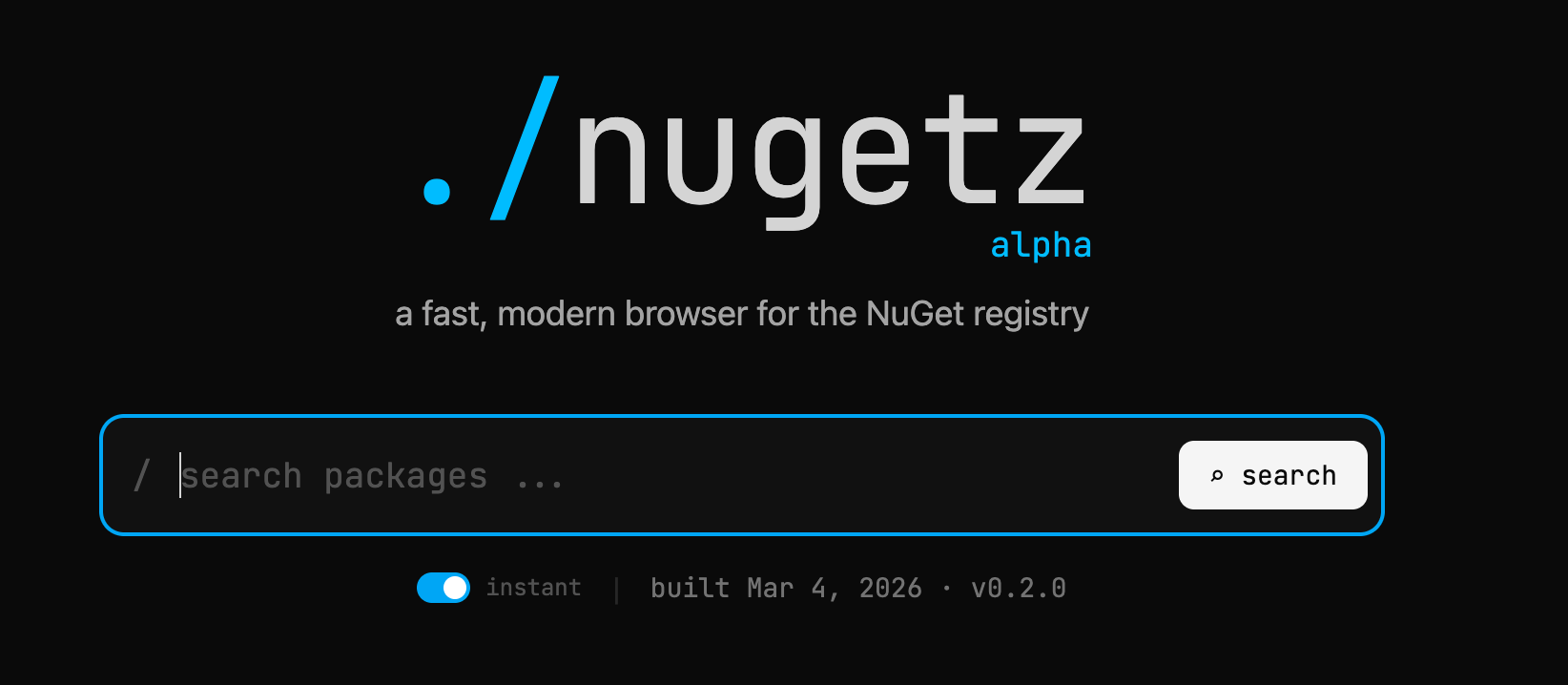 Introducing Nugetz.dev — We Built a Better Way to Search NuGet