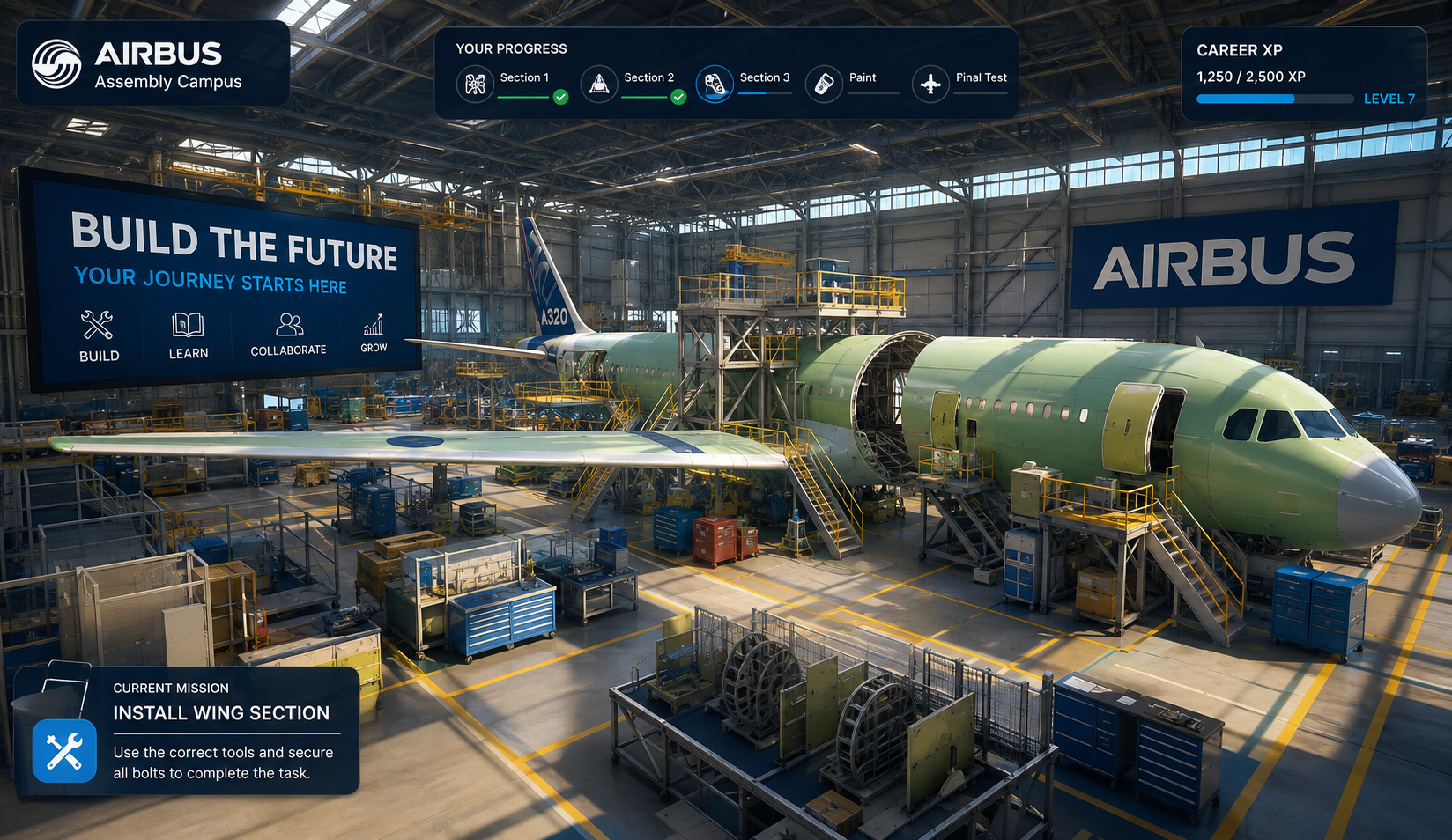 What an Airbus recruitment game on Roblox could actually look like