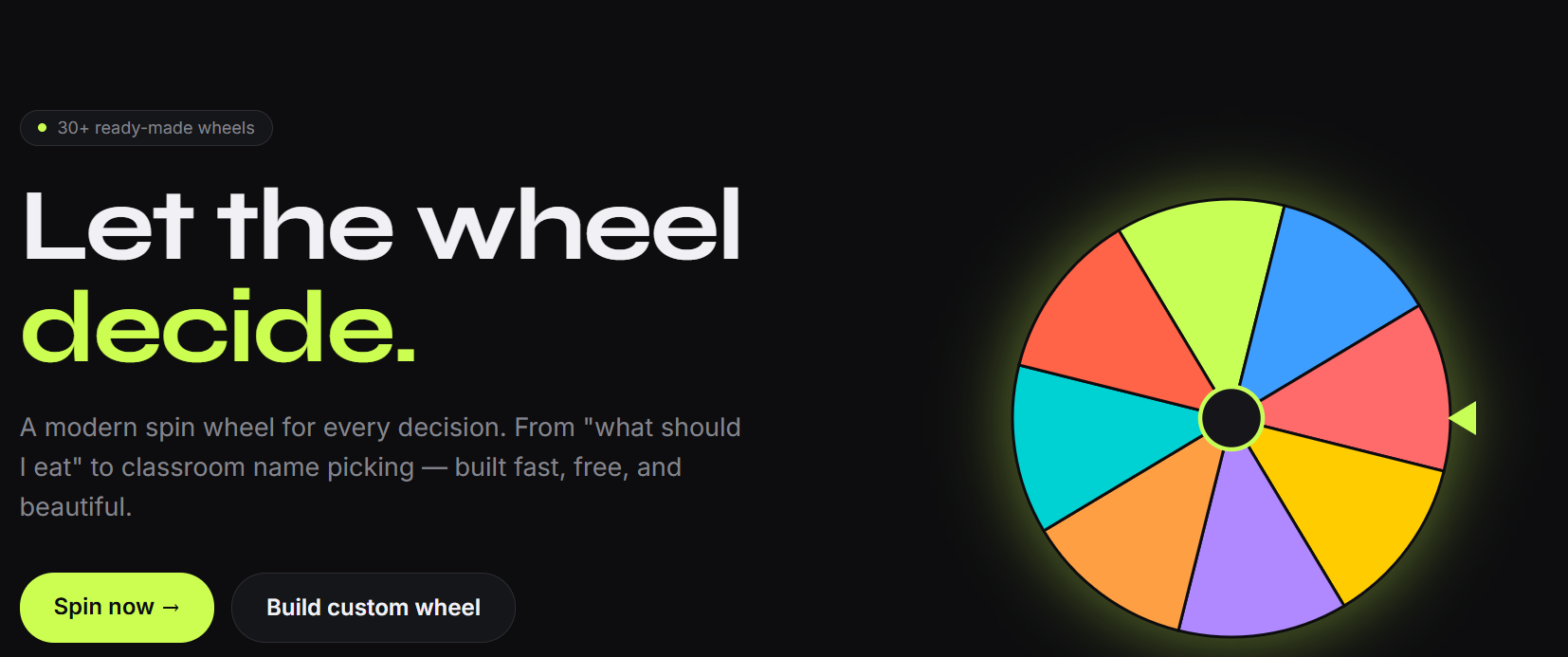 How I Built a Modern Spin Wheel Tool Using AI (No Coding Background Required)