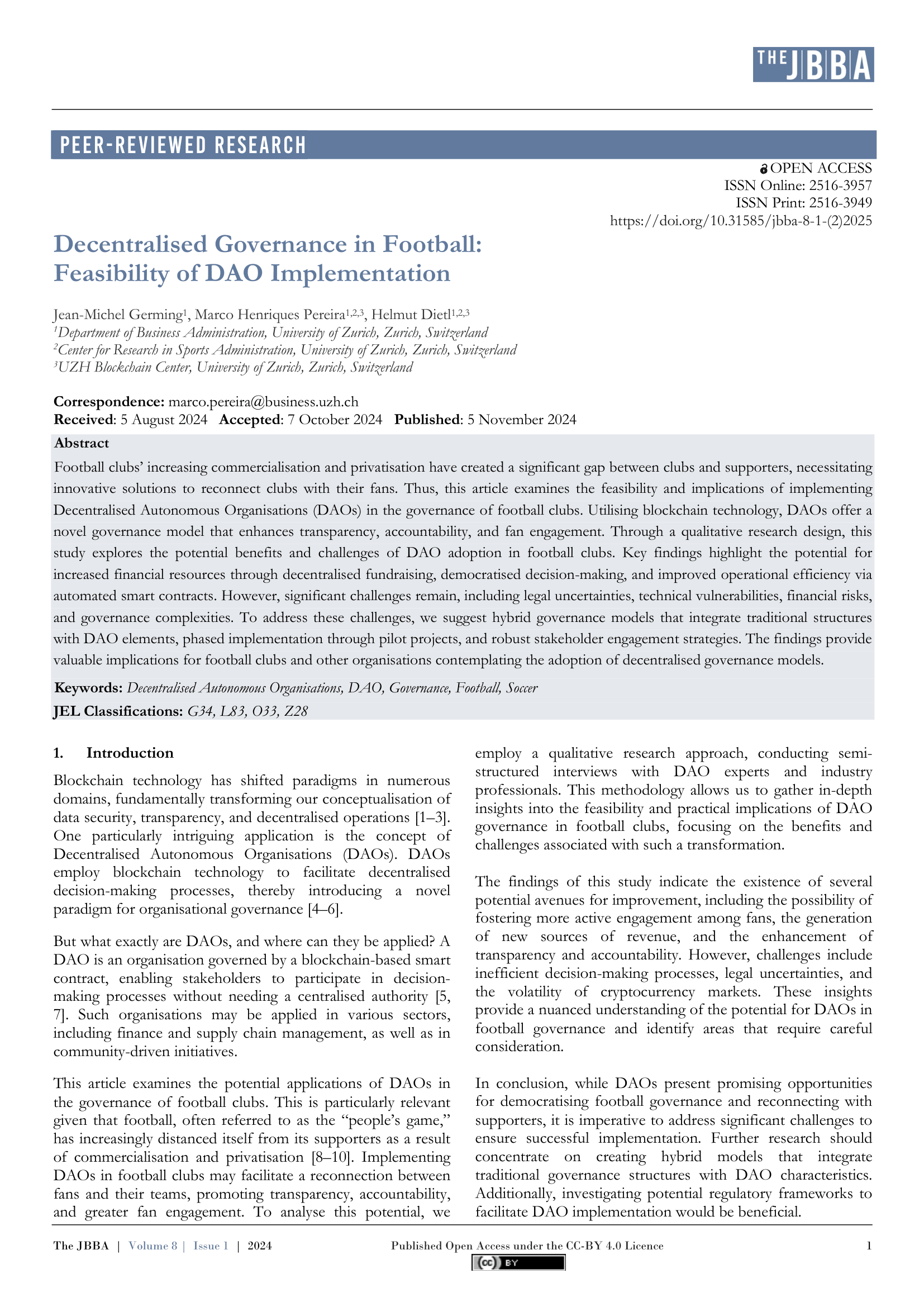The $50 Billion Kick-Off: Could Real Madrid and Global Football Move to a DAO?