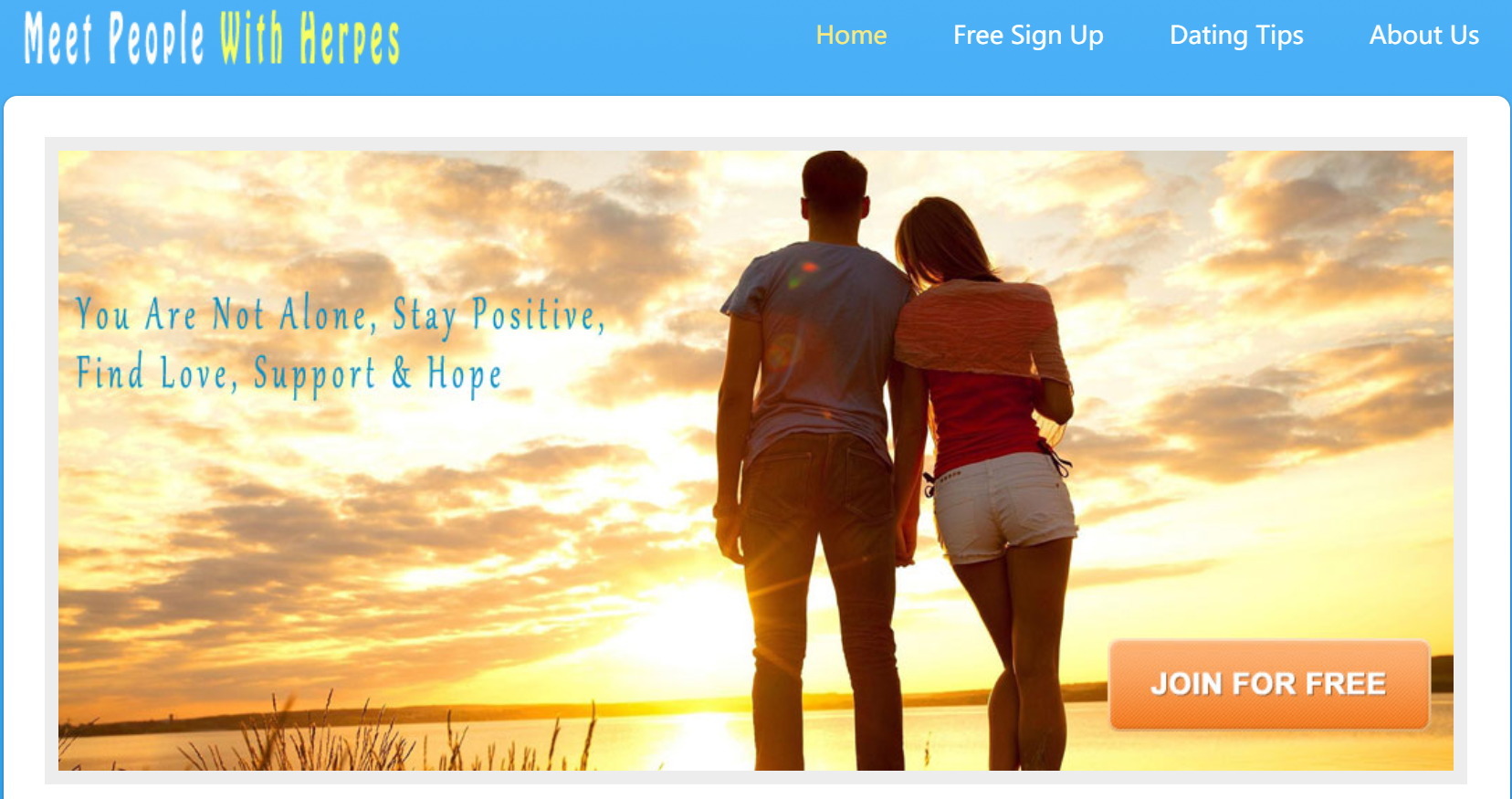 Dating with herpes free