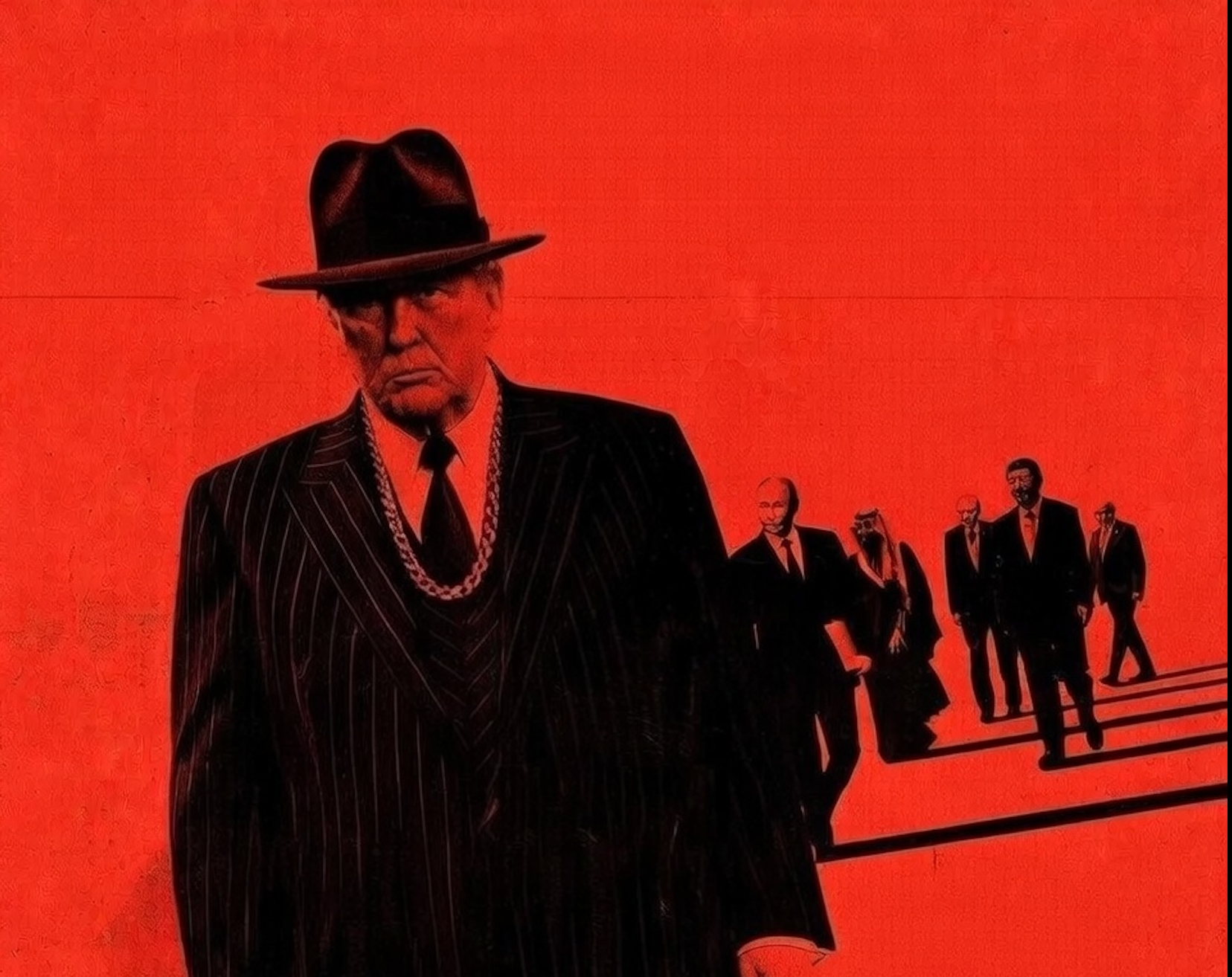 Gangster — Trump Changed the World in Just One Year