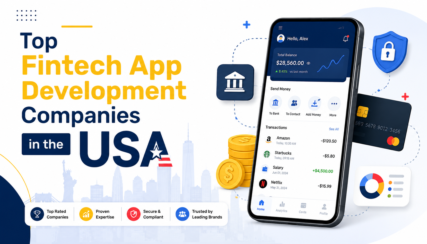 Top Fintech App Development Companies in the USA (2026)