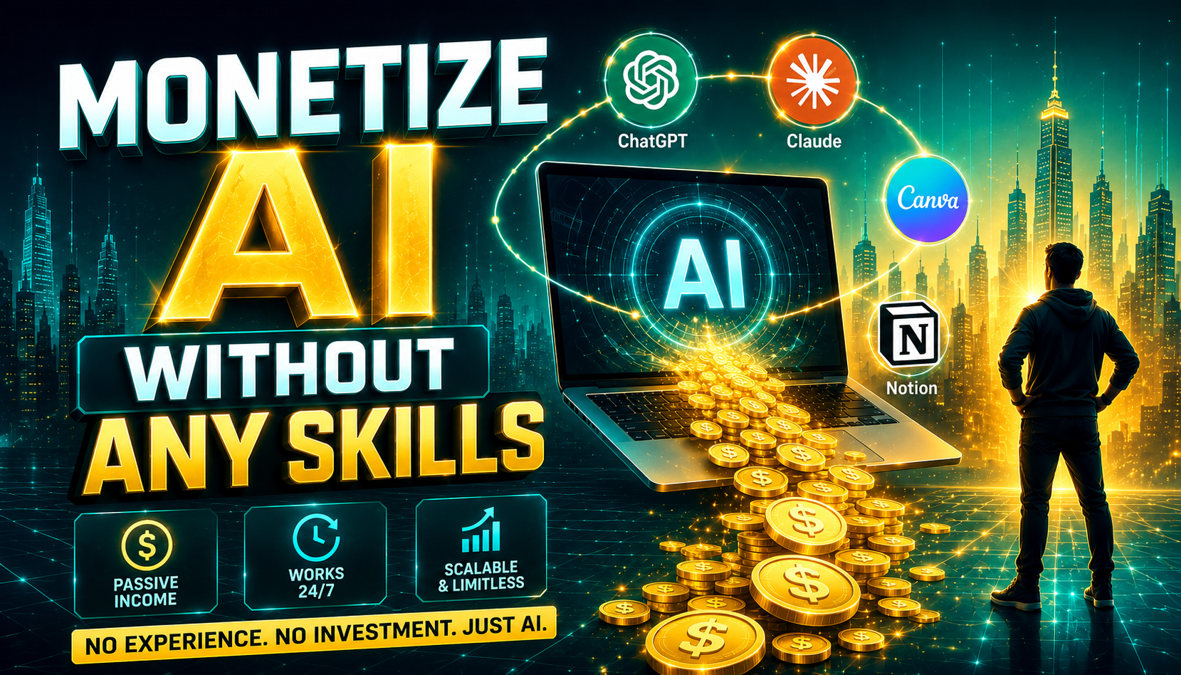 How to Monetize AI Without Any Skills