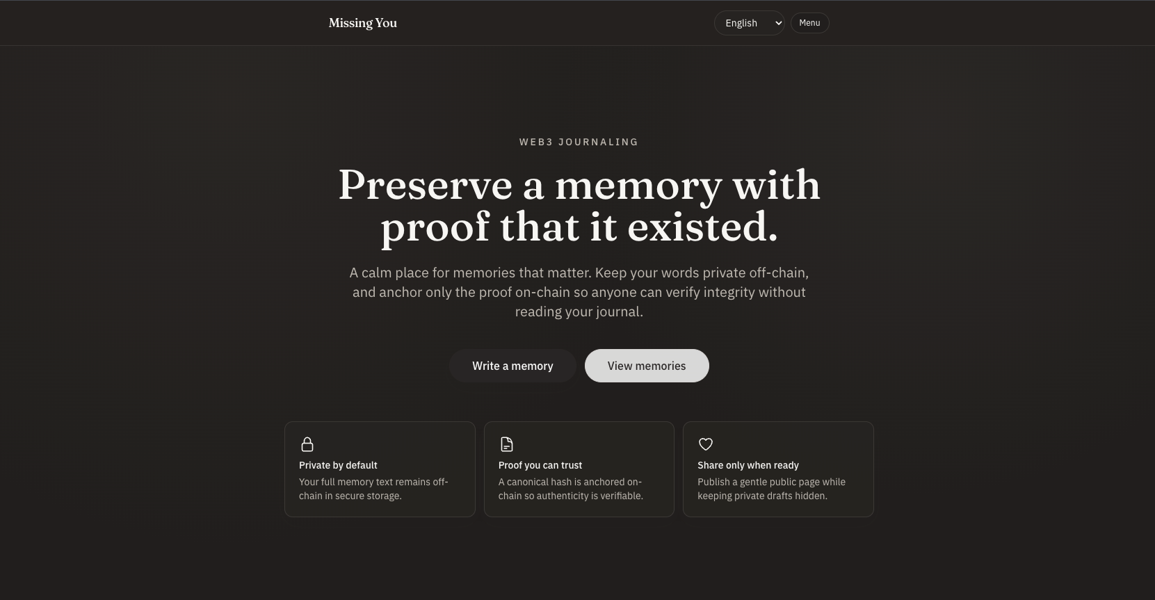 Missing You — A Plain-Language Guide for Everyone