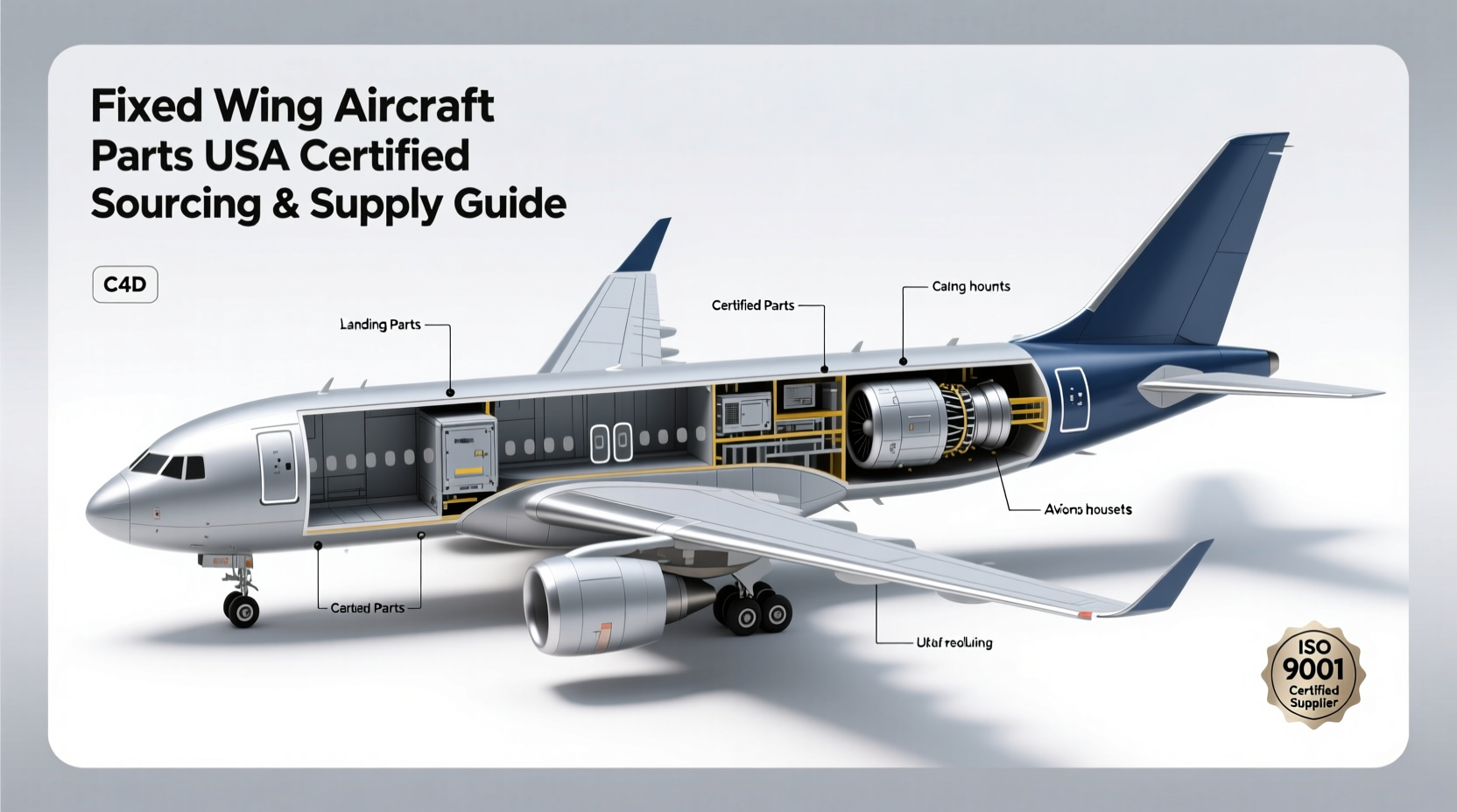 Fixed Wing Aircraft Parts USA | Certified Sourcing & Supply Guide