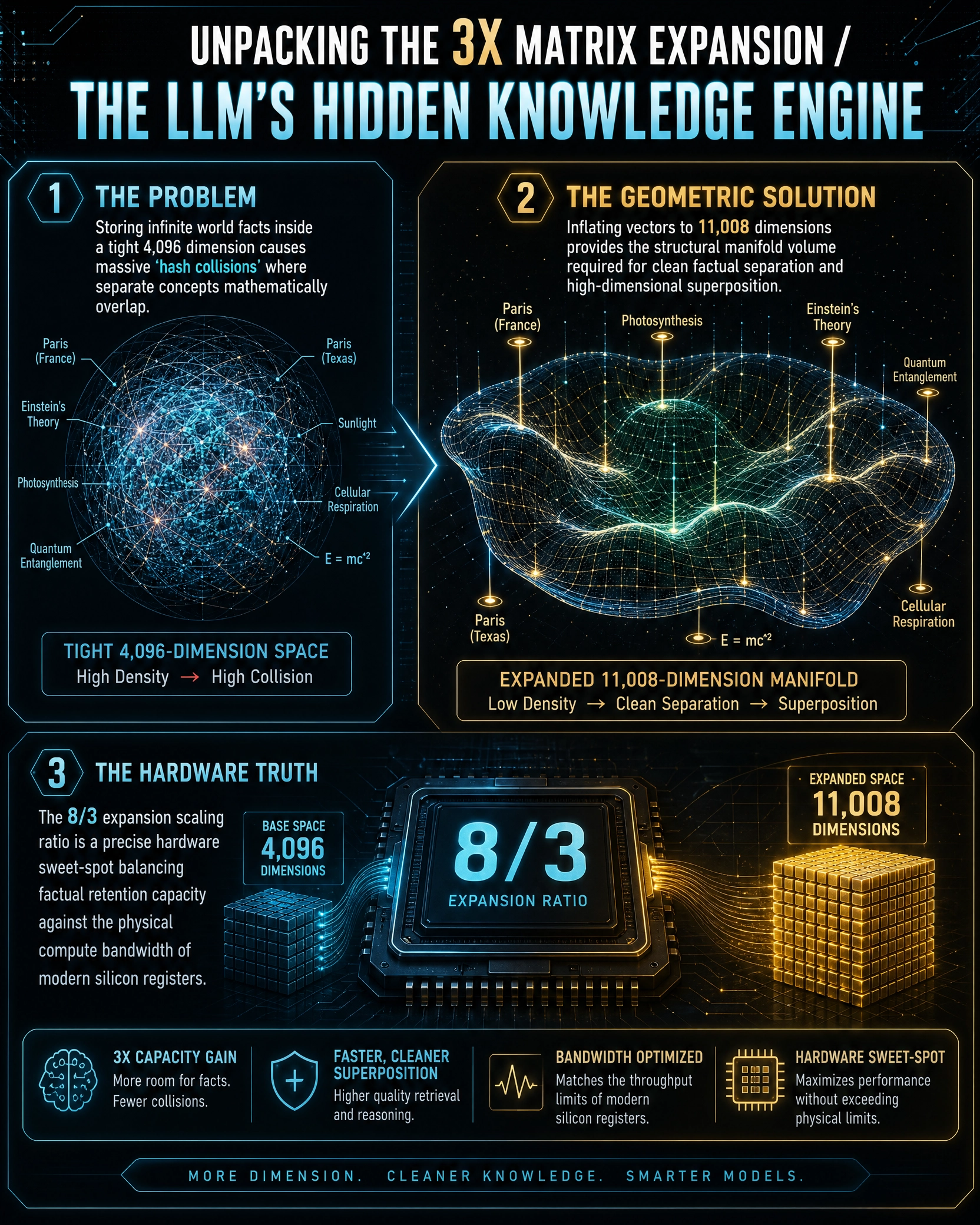 Unlocking the LLM’s Hidden Knowledge Engine: The 3X Matrix Expansion in FFN and SwiGLU