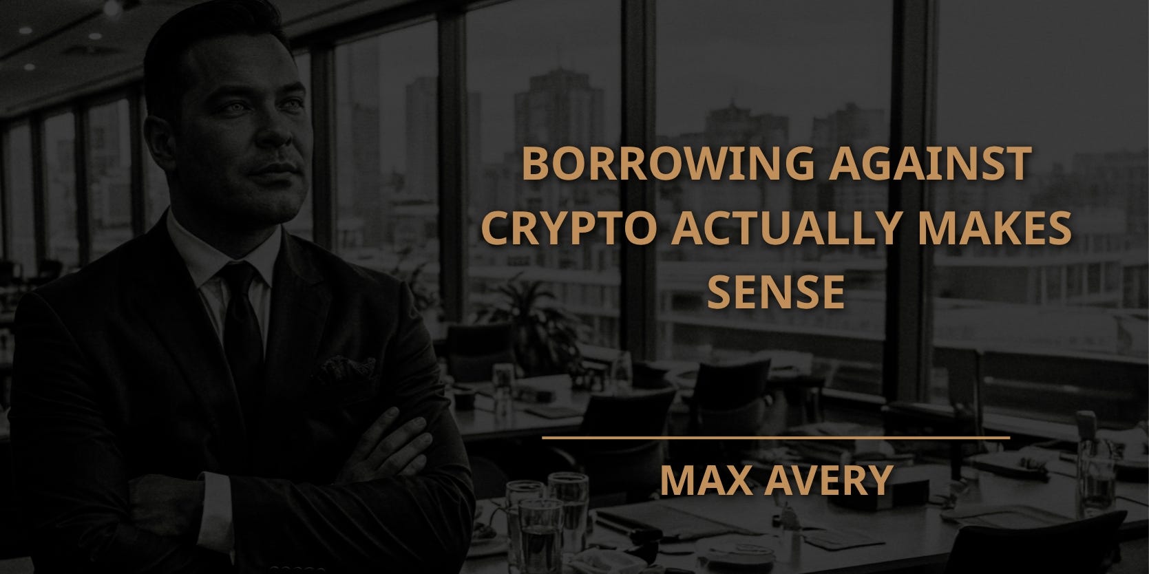 Borrowing Against Crypto Actually Makes Sense