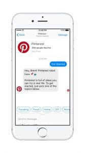 https://medium.com/@Pinterest_Engineering/introducing-the-pinterest-chat-extension-and-bot-for-messenger-a88ff9d77041