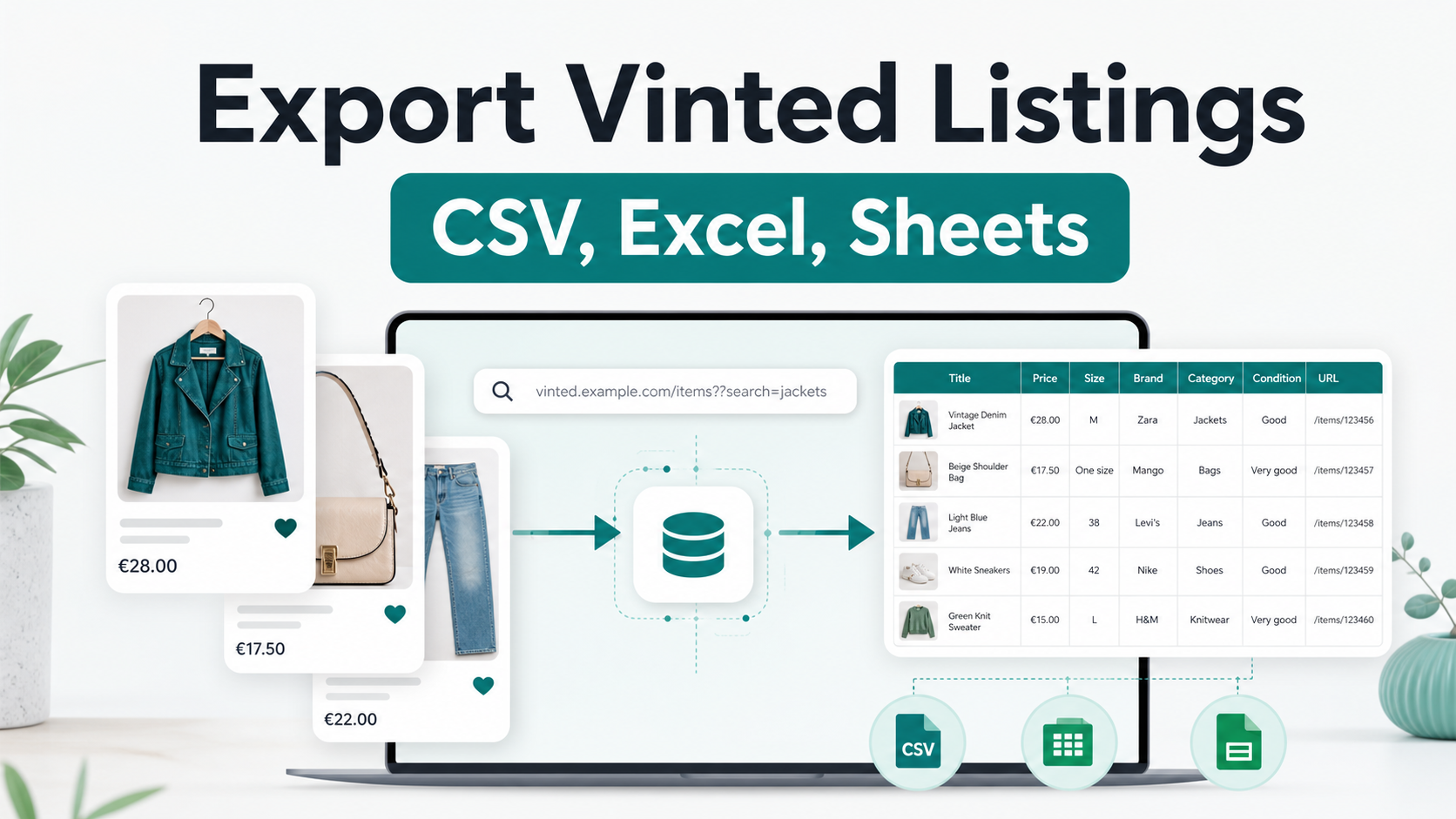 The Fastest Way to Scrape Vinted: Paste URLs, Export Data