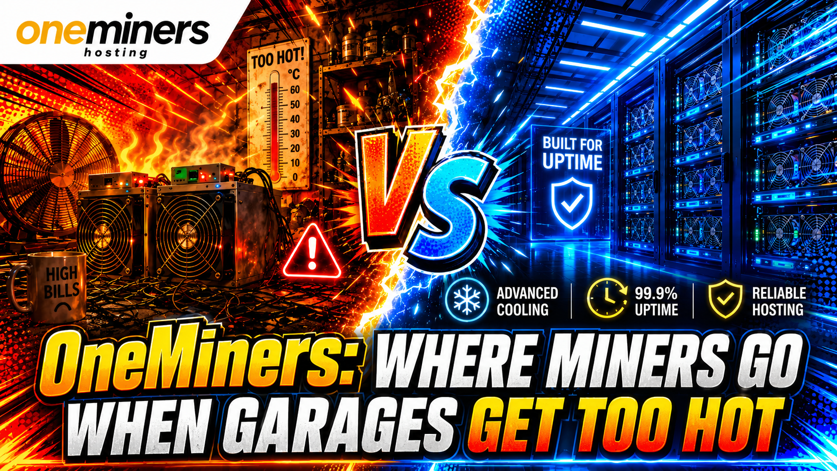 OneMiners: Where Miners Go When Garages Get Too Hot