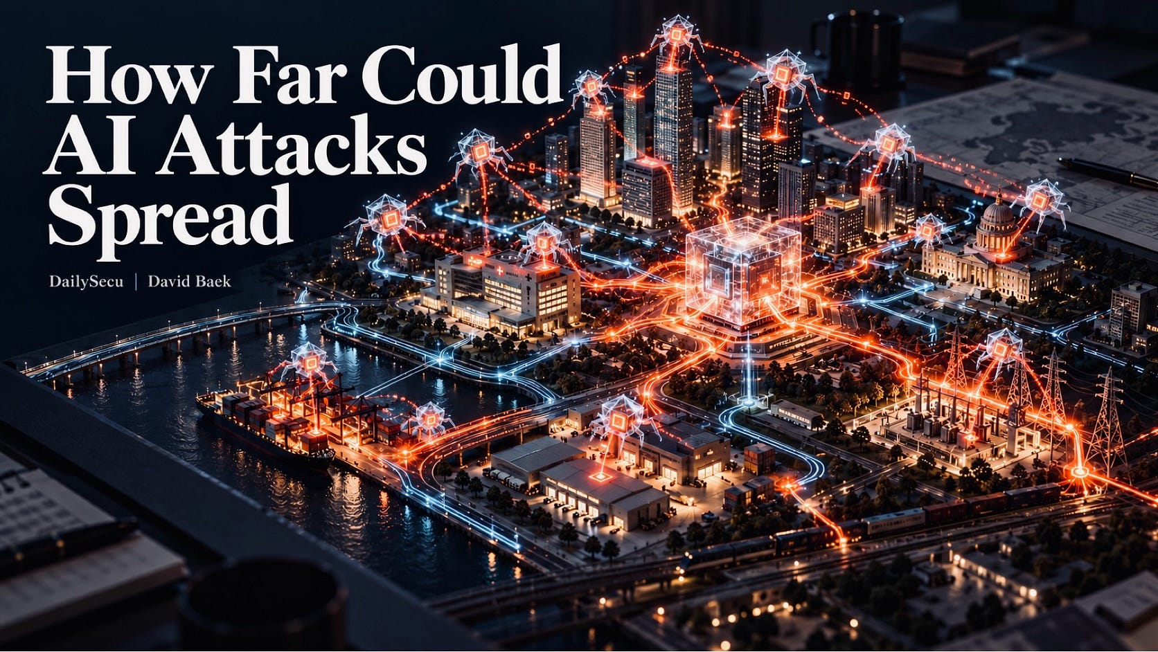 How Far Could AI Attacks Spread
