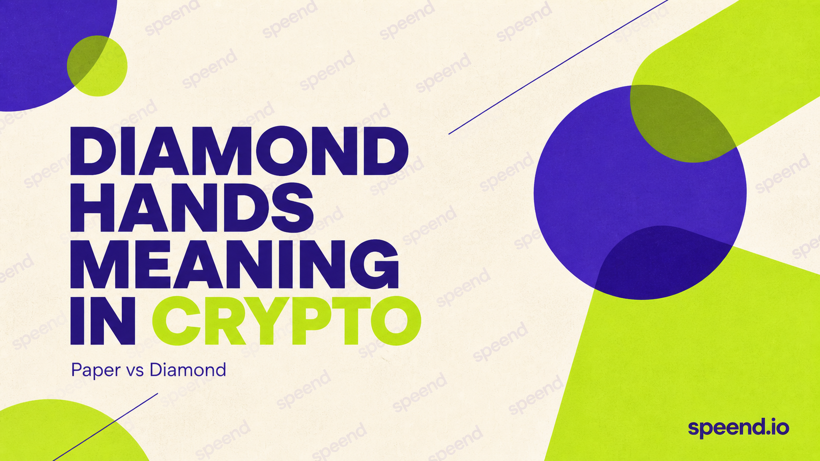 What Are Diamond Hands in Crypto? A 2026 Guide for Holders Who Don’t Flinch