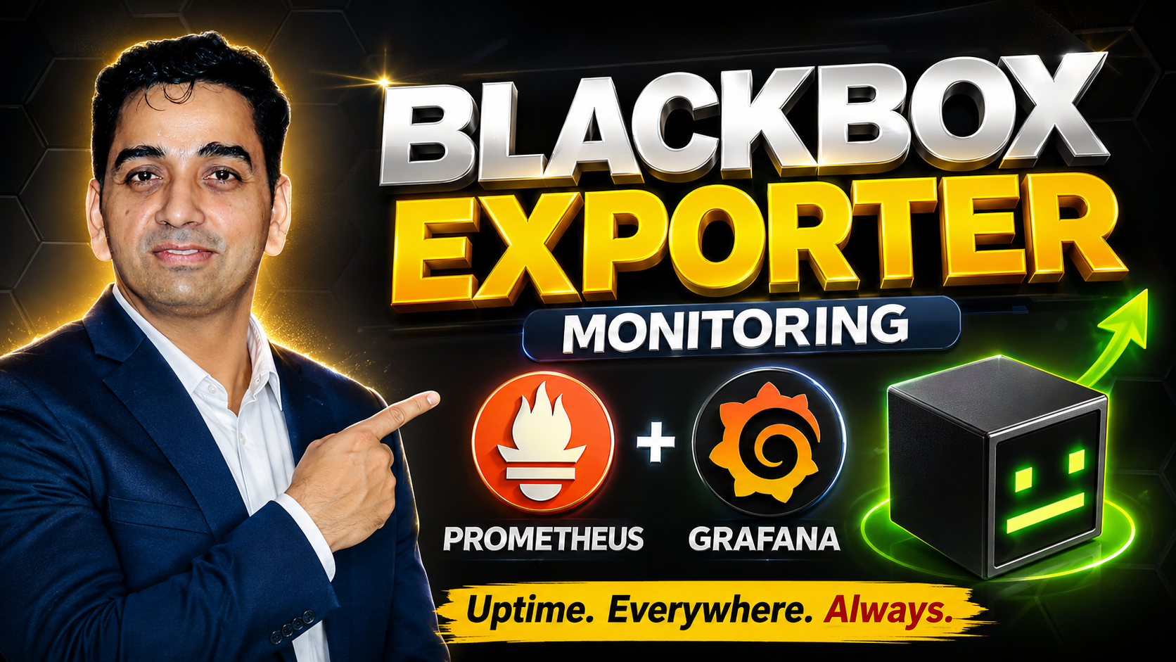 Blackbox Exporter + Prometheus + Grafana  Monitor Any Website Like a PRO!