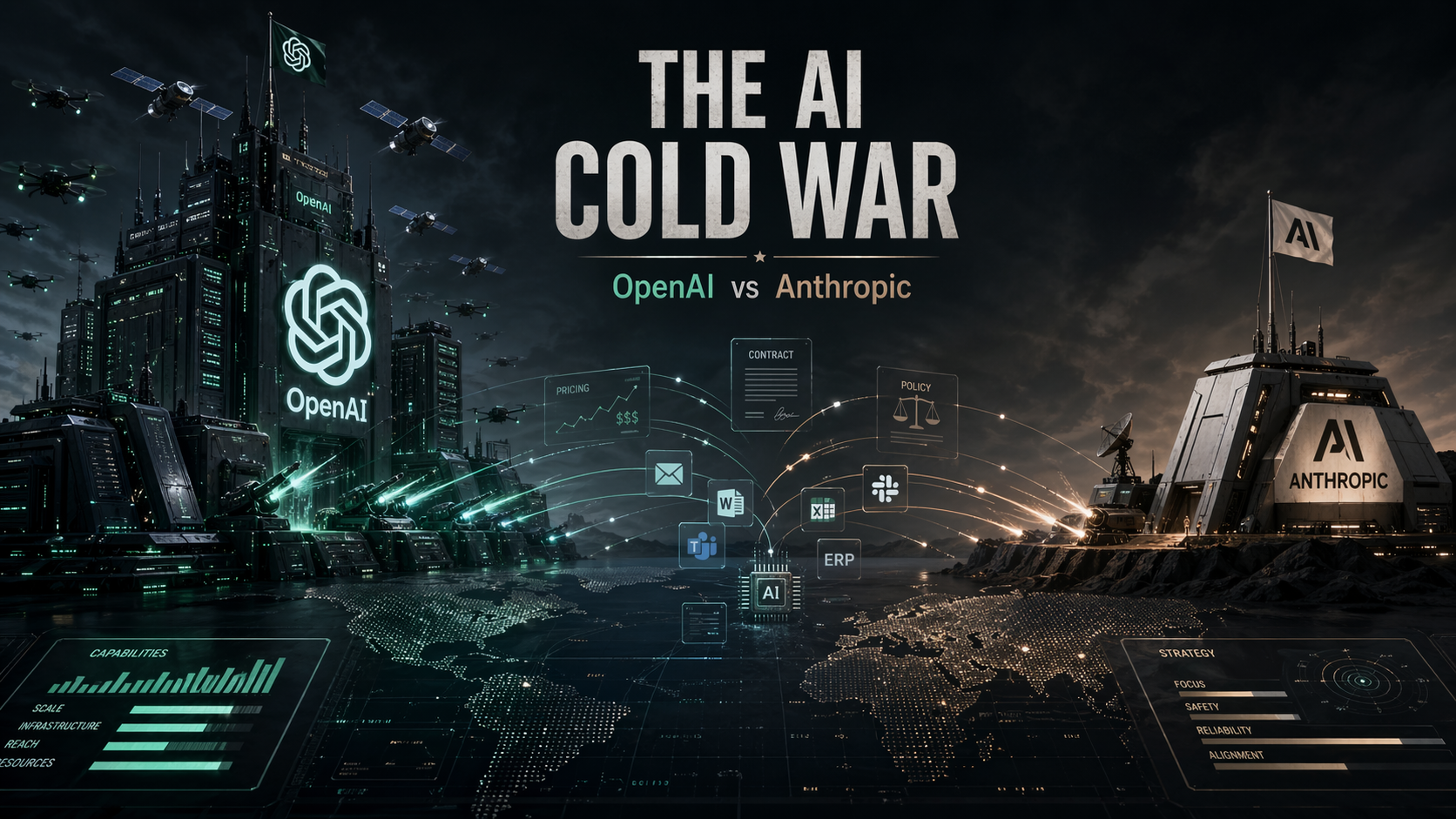 The AI Superpower Standoff: Why the OpenAI vs. Anthropic War Looks Exactly Like the US vs. Iran