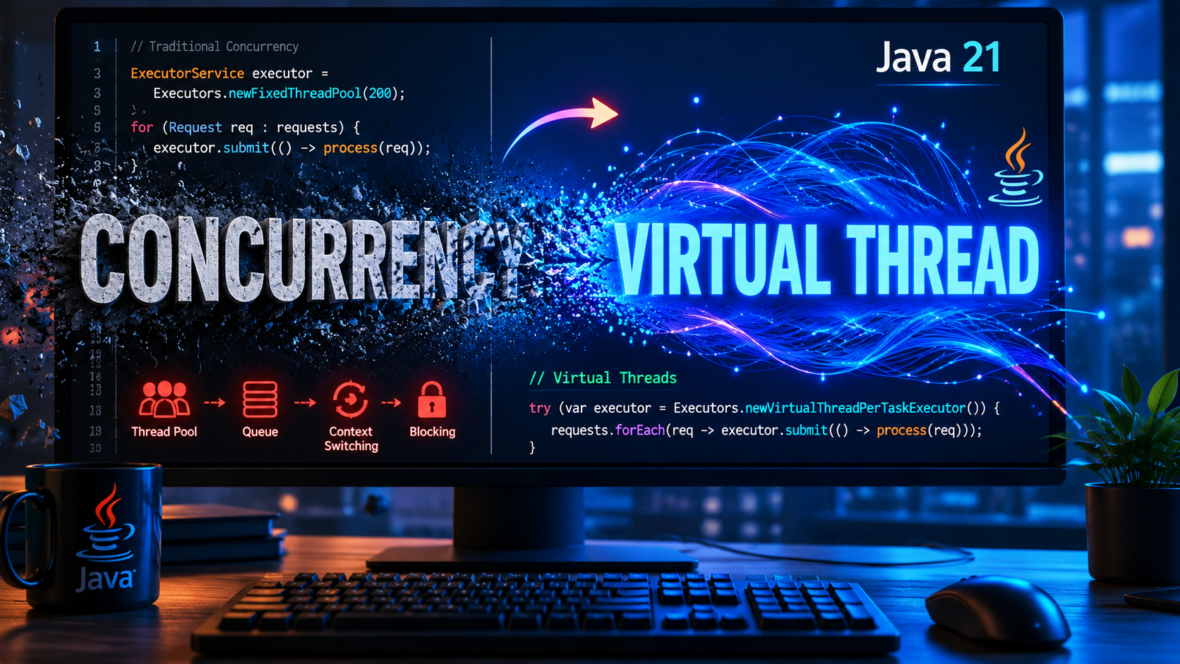 Java Virtual Threads: Concurrency’yi Yeniden Düşünmek