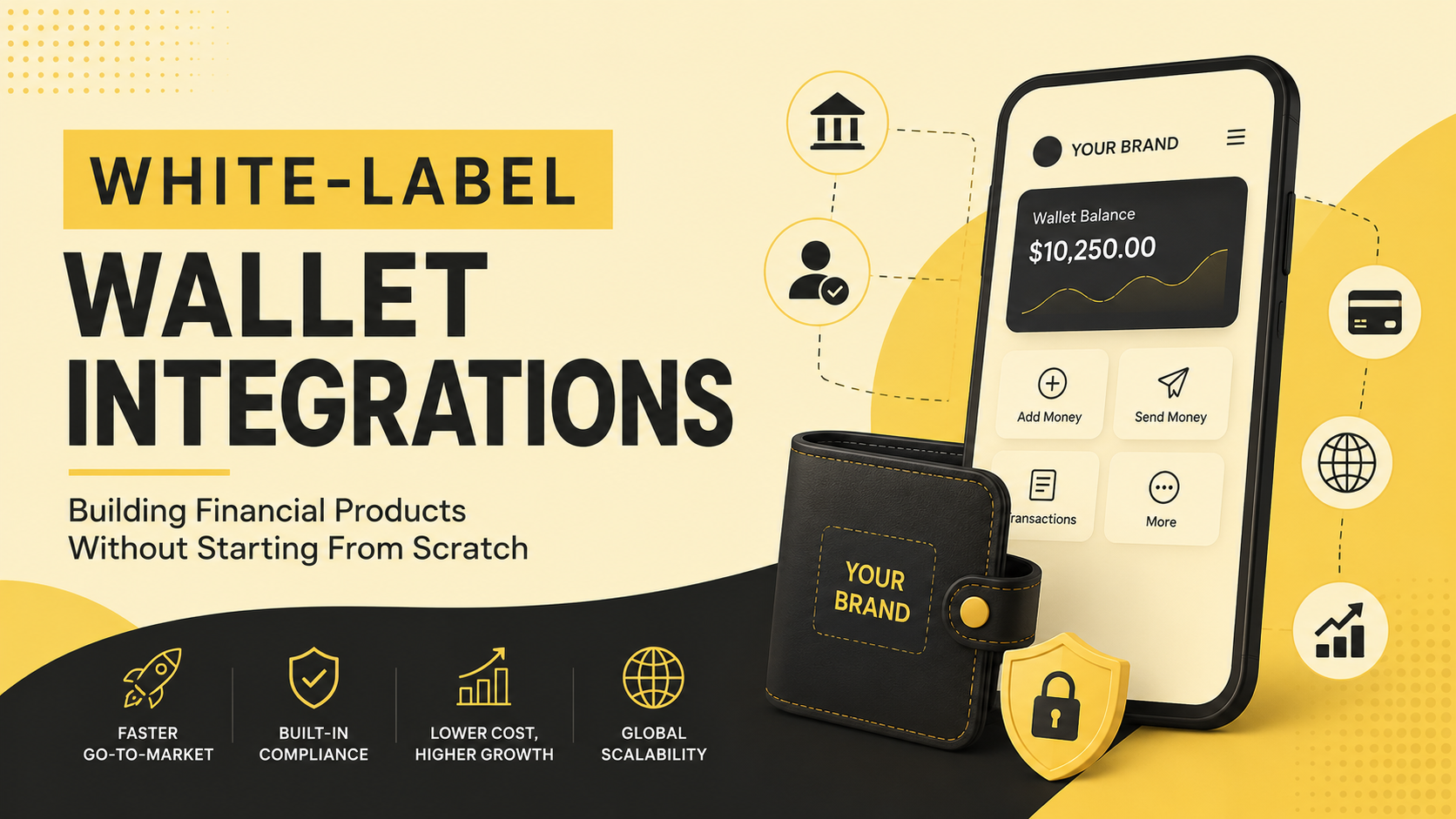 Build financial tools with ready-made wallets