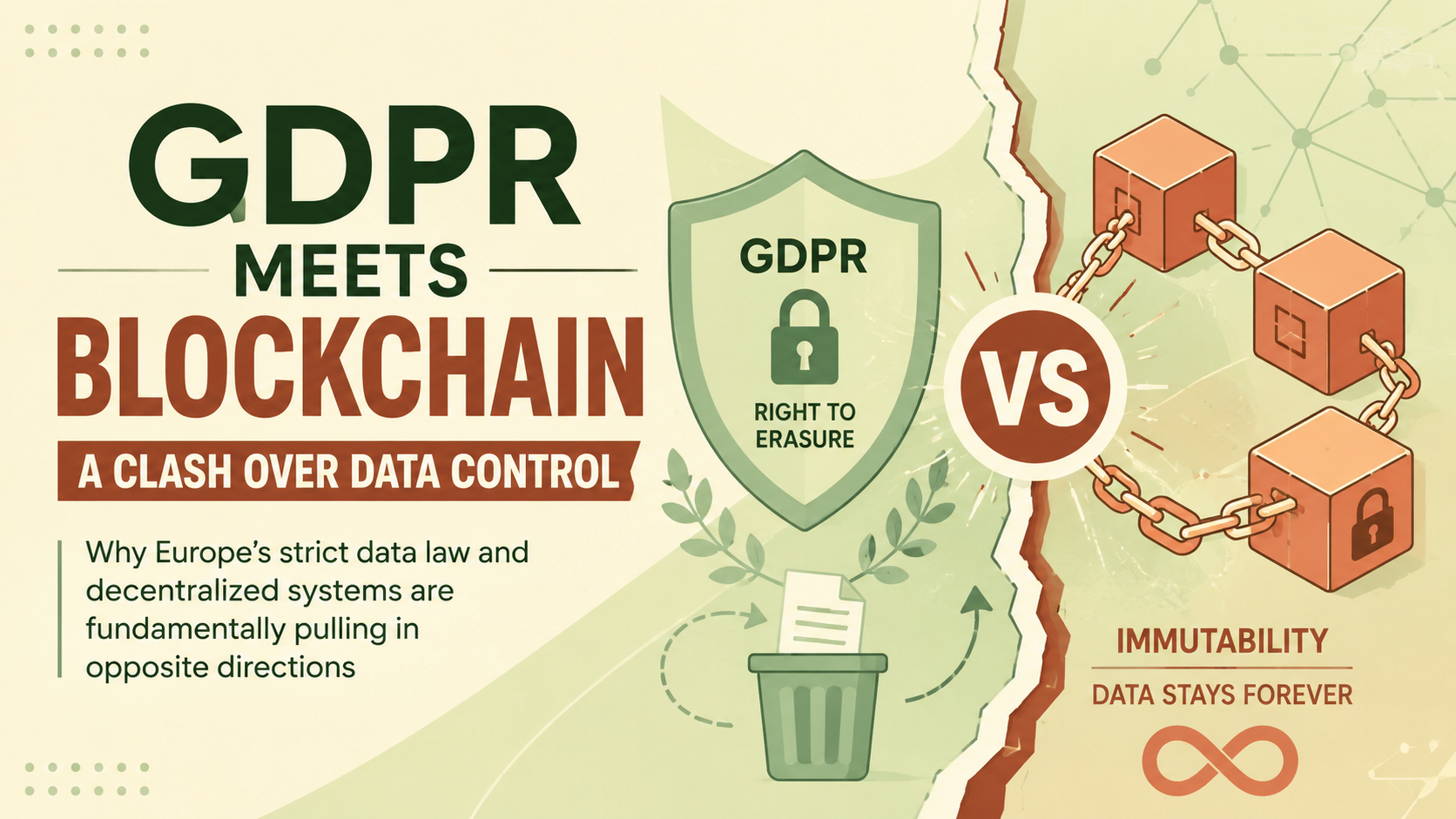 GDPR Meets Blockchain A Clash Over Data Control
