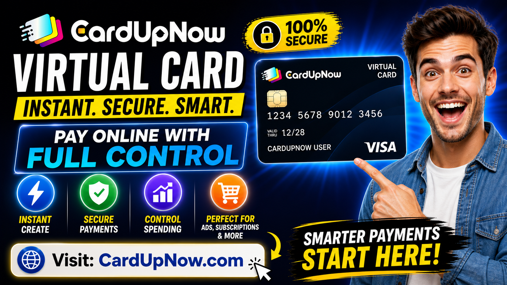 CardUpNow Virtual Card: A Smarter Way to Control Your Online Payments
