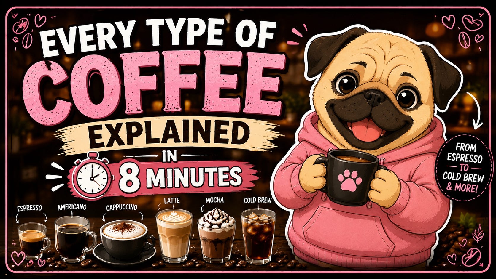 Every Type of Coffee Explained in 8 Minutes
