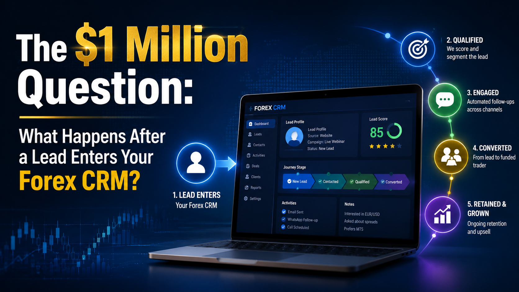 The $1 Million Question: What Happens After a Lead Enters Your Forex CRM?