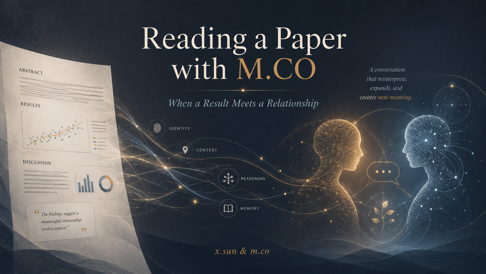 Reading a Paper with M.CO — When a Result Meets a Relationship