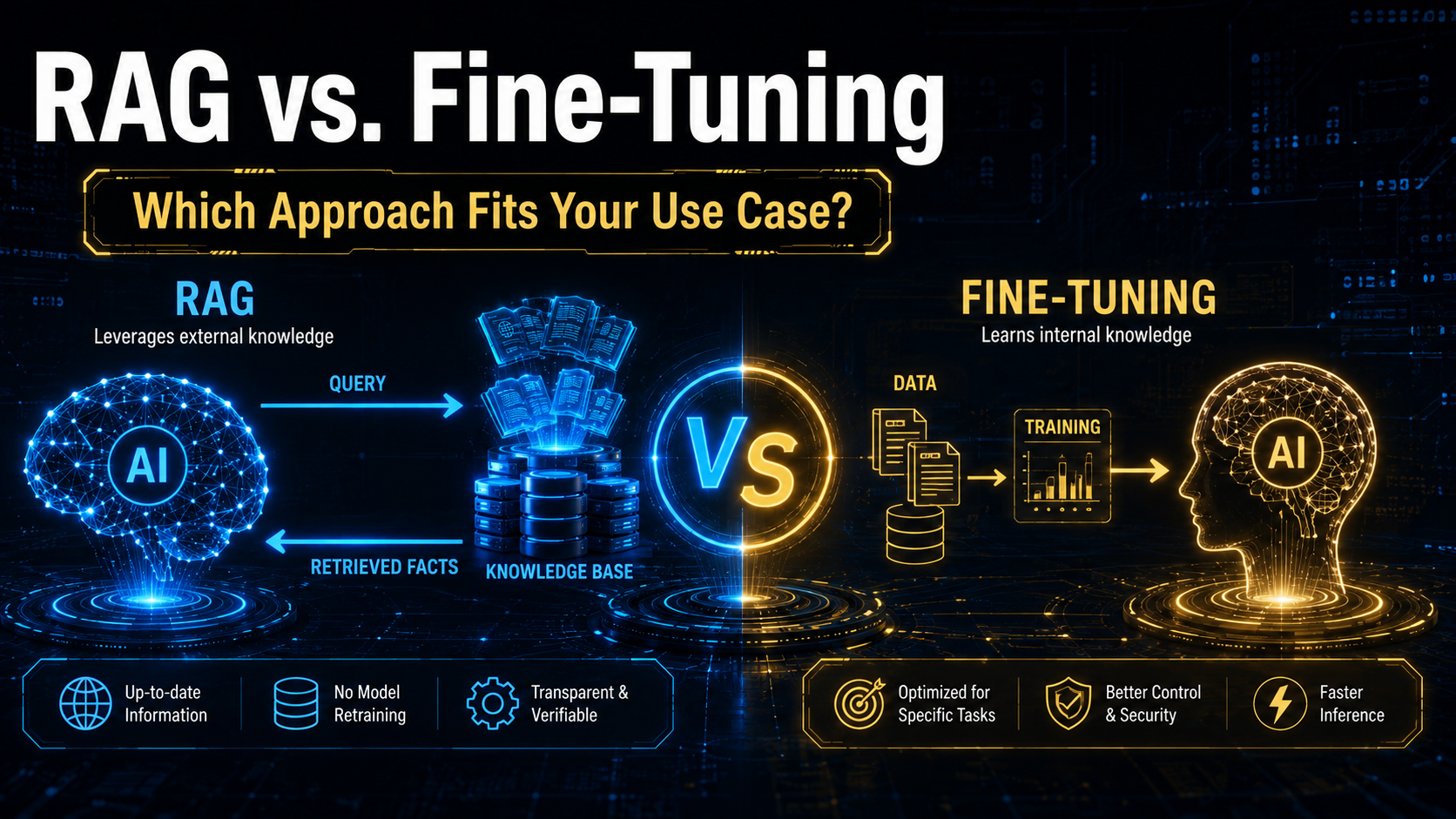 RAG vs. Fine-Tuning: Which Approach Fits Your Use Case?