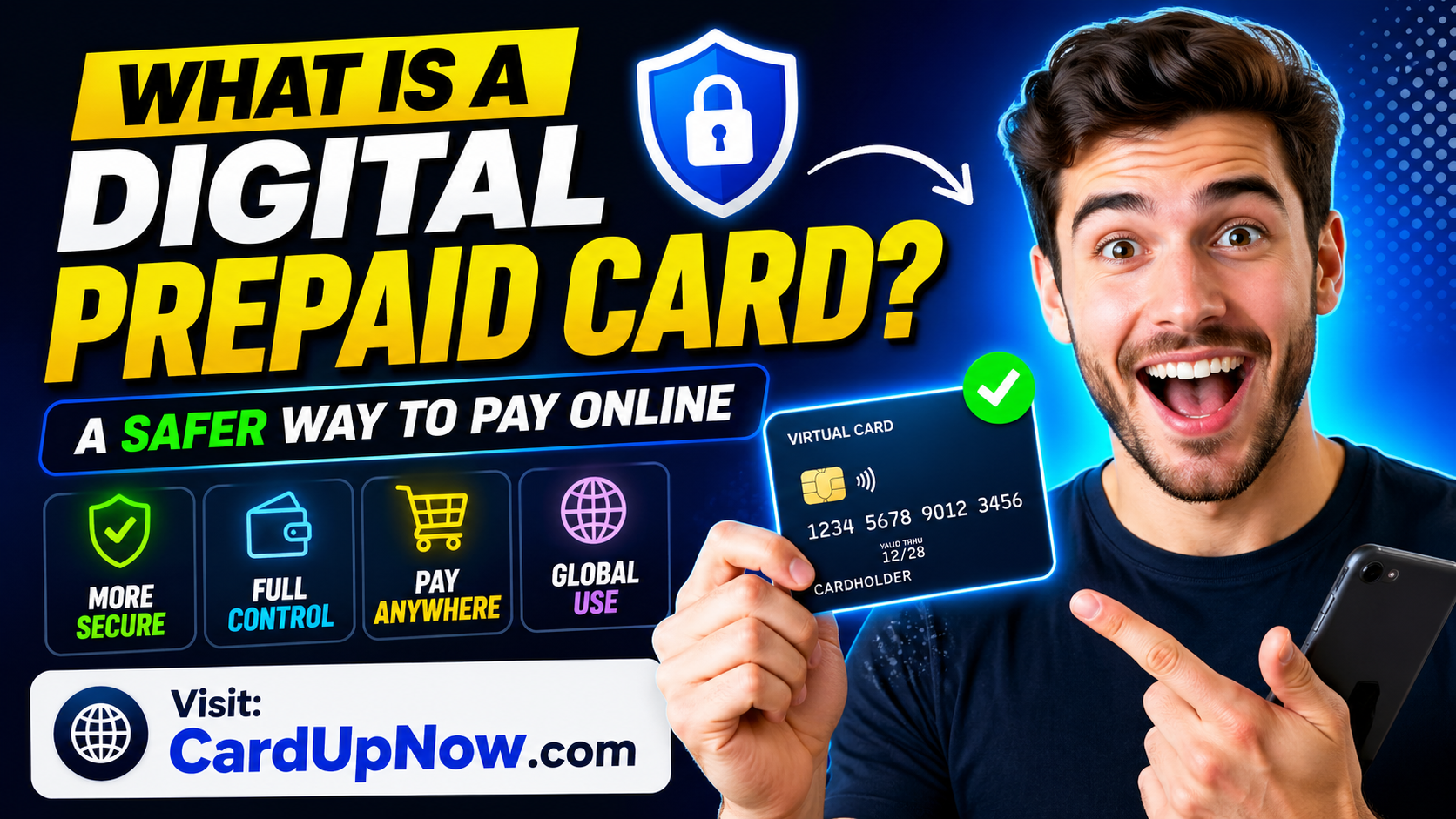 What Is a Digital Prepaid Card? | CardUpNow