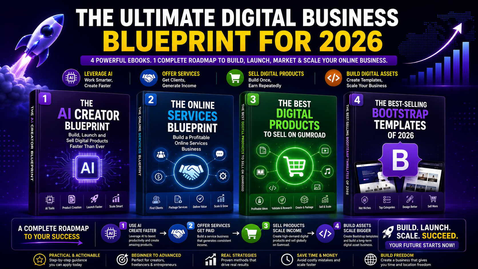The Ultimate Digital Business Blueprint for 2026: AI, Online Services, Digital Products, and…