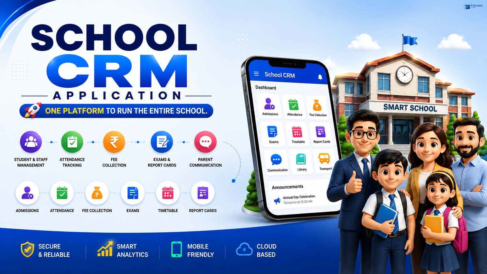 The Future of School Management: Why Every Educational Institution Needs a School CRM Application
