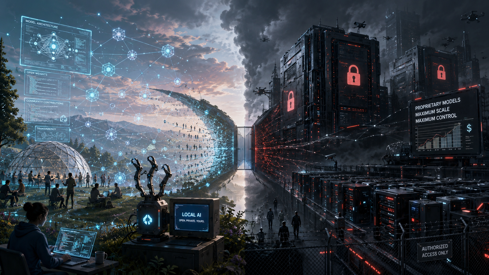 The Proprietary Shift: Corporate Consolidation and the Fragmentation of the Artificial‑Intelligence…