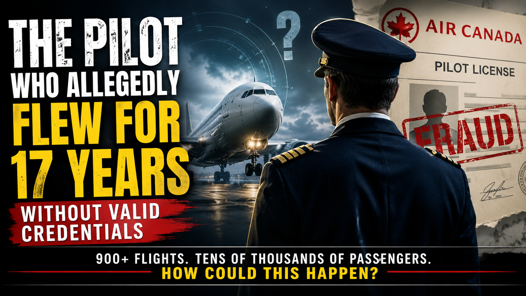 The Pilot Who Allegedly Flew for 17 Years Without Valid Credentials The Pilot Who Allegedly Flew for 17 Years Without Valid Credentials