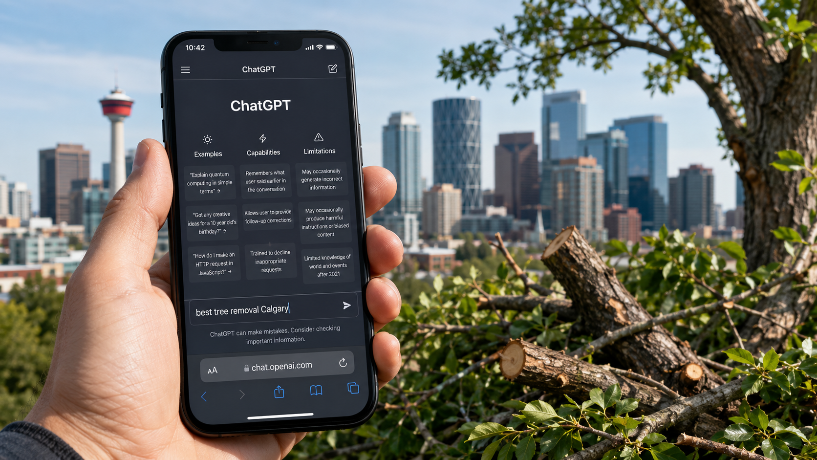 I Audited an Arborist in Calgary and Found One Company Quietly Stealing Every AI Recommendation in…