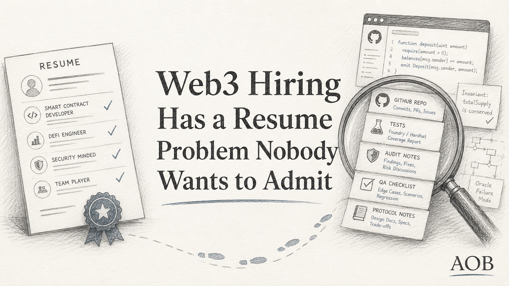 Web3 Hiring Has a Resume Problem Nobody Wants to Admit