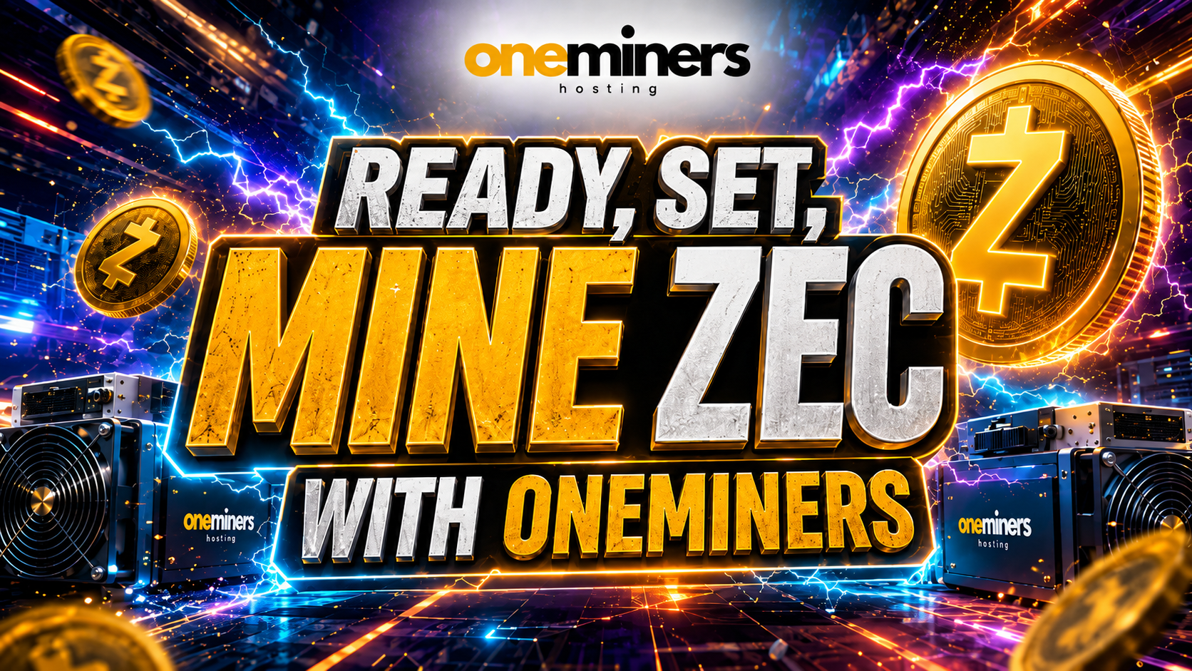 Ready, Set, Mine ZEC With OneMiners
