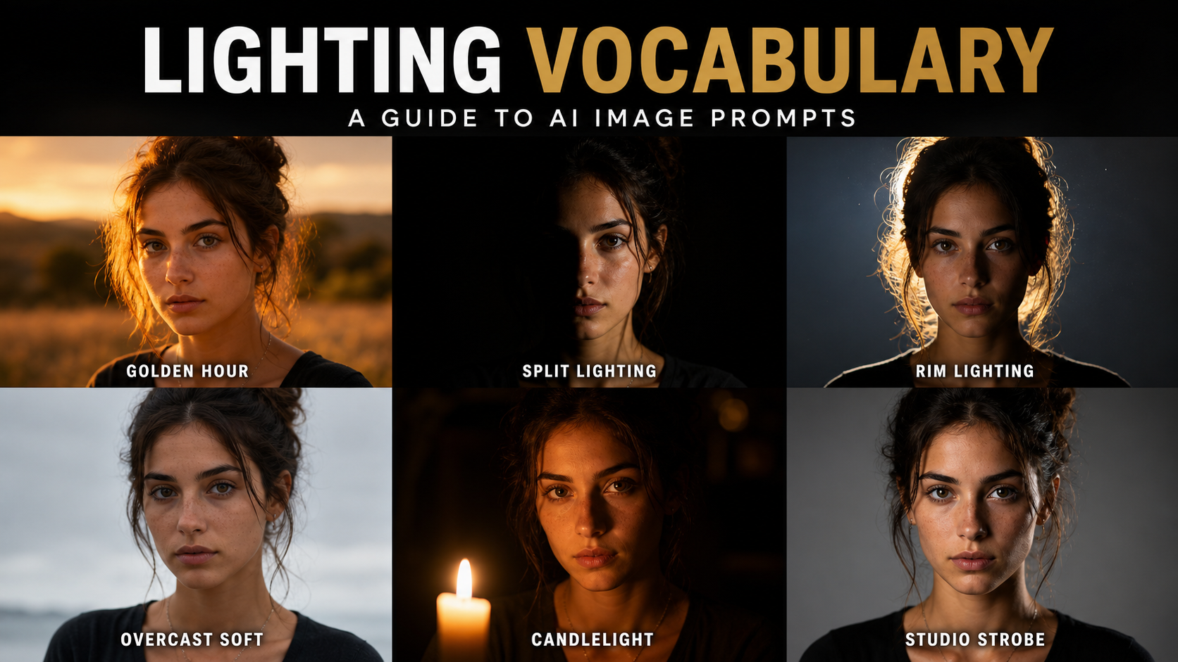 The Complete Lighting Vocabulary for AI Image Prompts