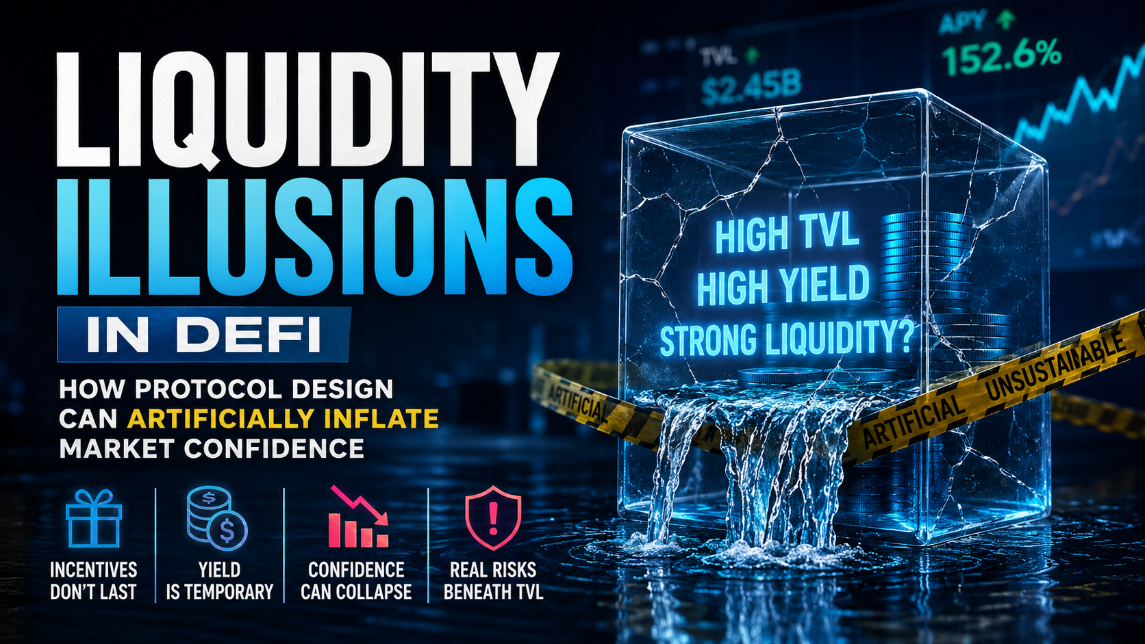 Liquidity Illusions in DeFi: How Protocol Design Can Artificially Inflate Market Confidence