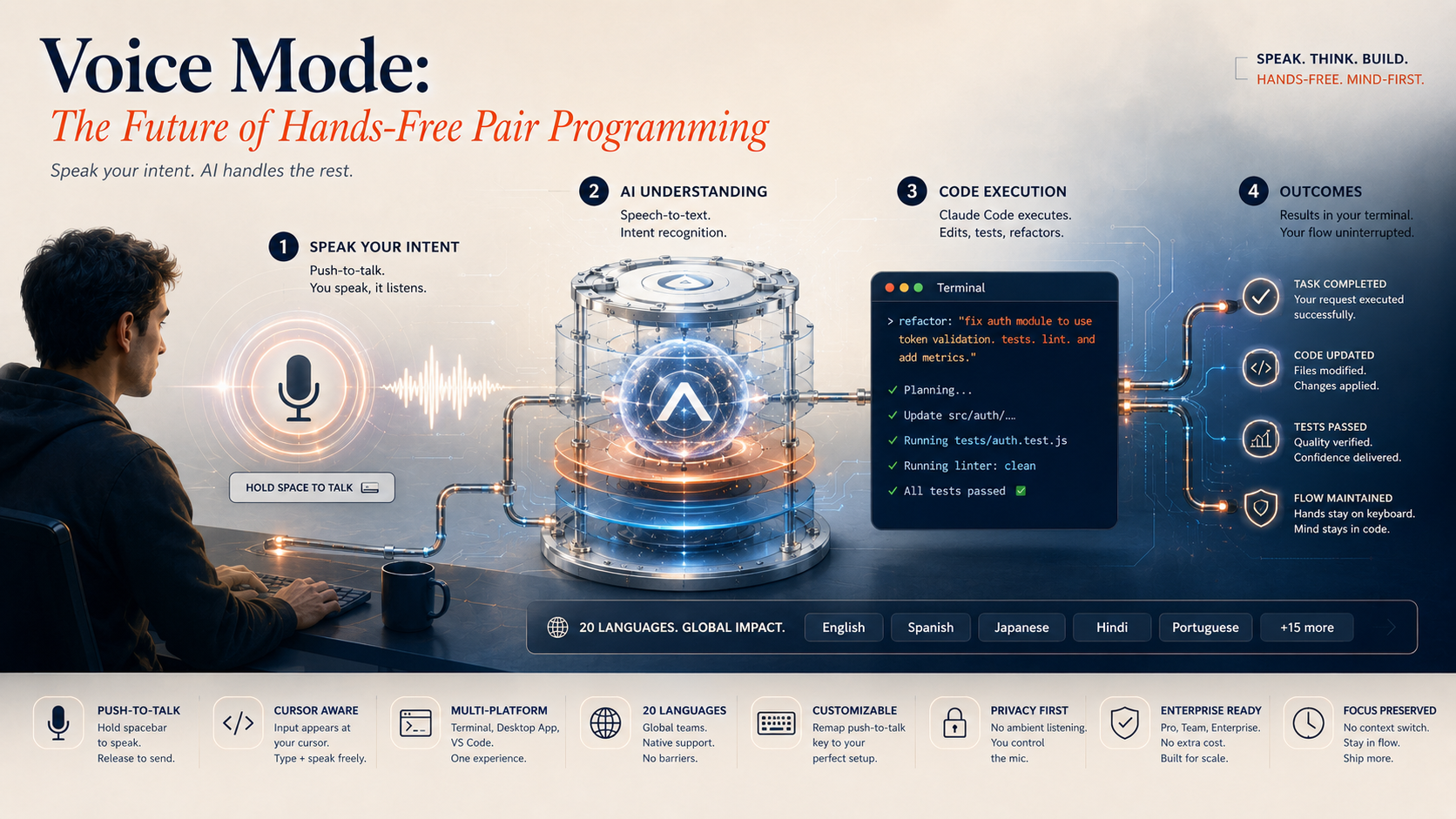 Voice Mode: The Future of Hands-Free Pair Programming