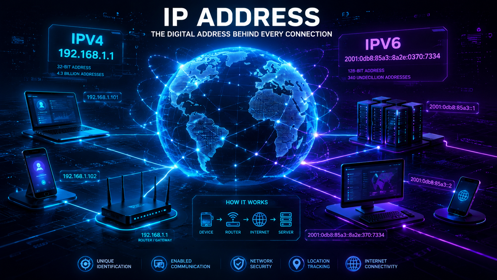 IP Address Explained: The Digital Address Behind Every Internet Connection