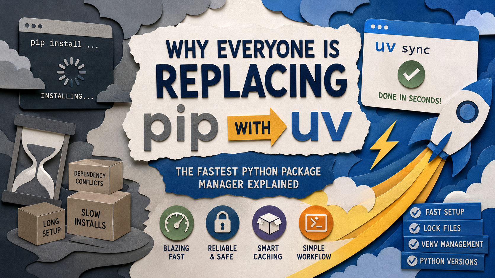 Why Everyone Is Replacing pip with uv: The Fastest Python Package Manager Explained