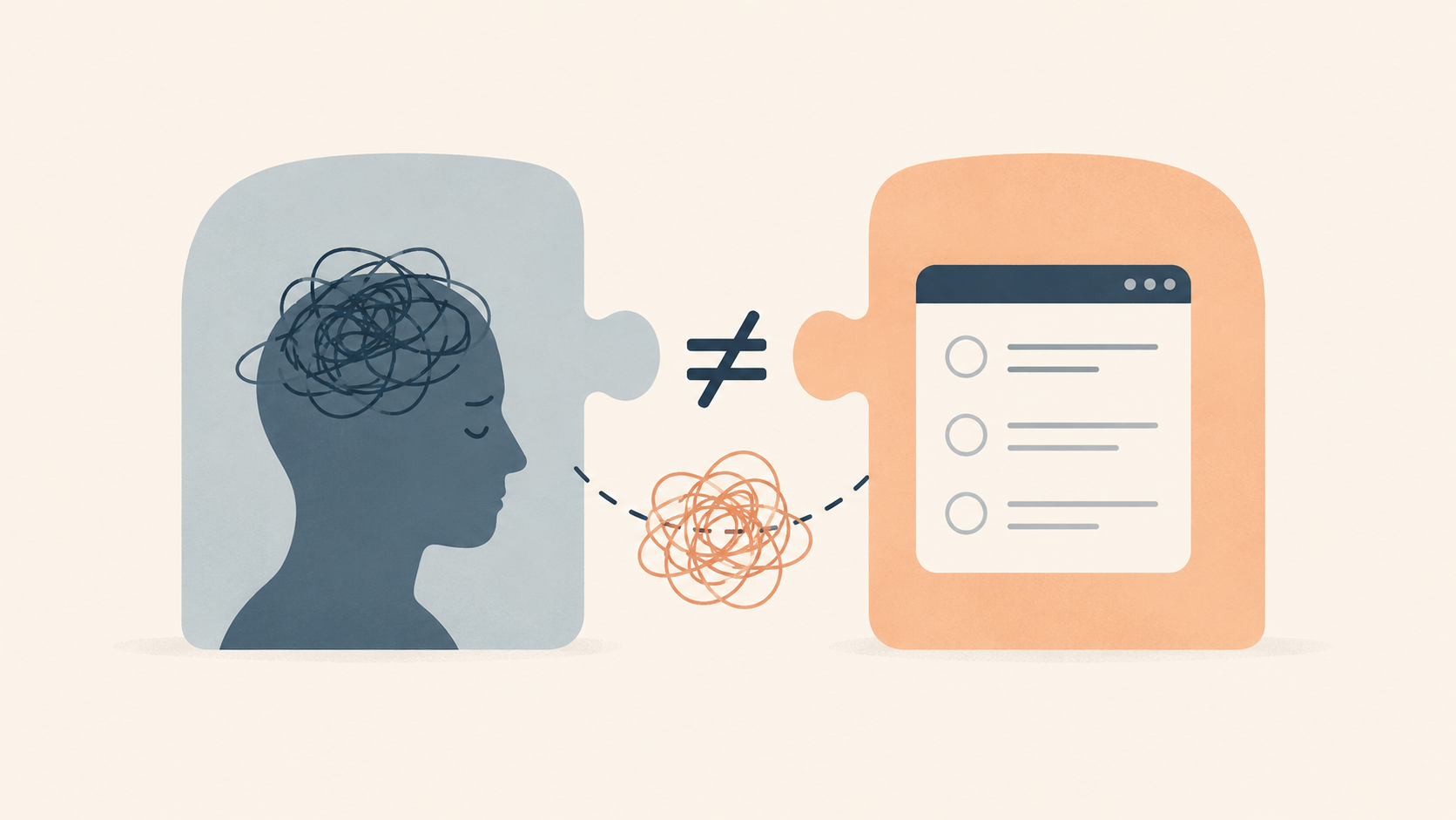 The State misalignment in digital products.