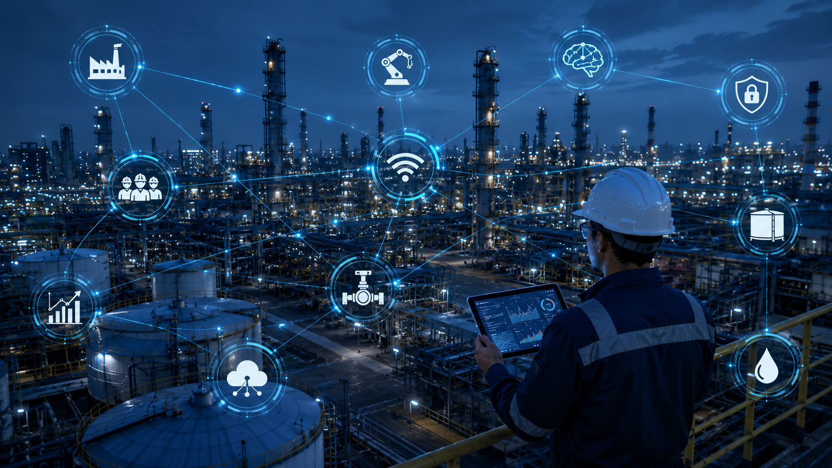 How AI and Industrial IoT Are Transforming Petrochemical Operations