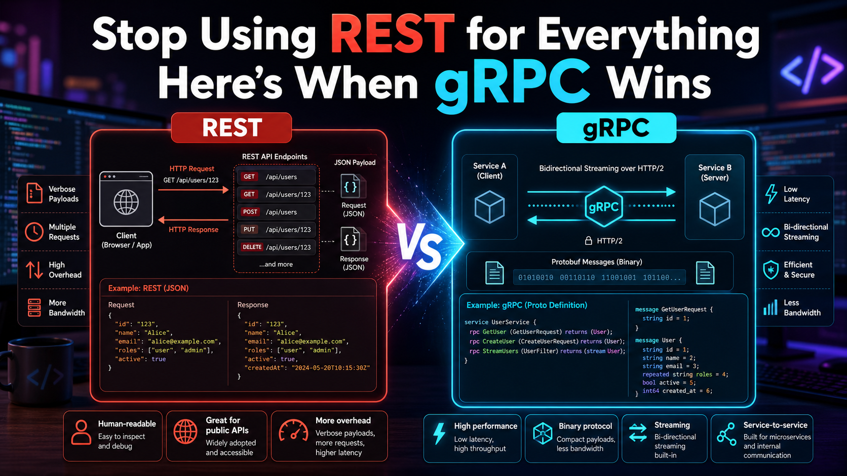 Stop Using REST for Everything — Here’s When gRPC Wins