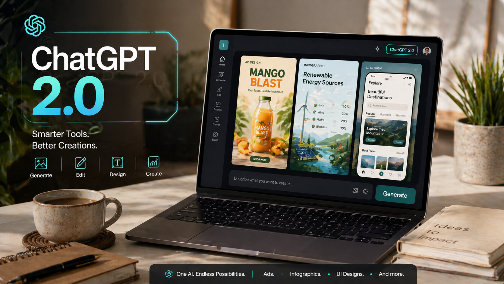 ChatGPT Image 2.0 Is Not an Image Generator — It’s a Full Design Workflow